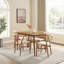 Burton Metal Base Dining Table