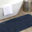 Benedetti Solid Polyester Machine Washable Bath Rug-963258205