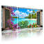 Landscape & Nature Tropical Paradise View Through Window-72960942