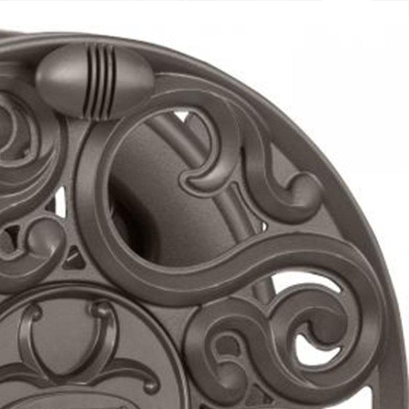 Suncast Sidewinder Side Scroll Decorative Wall Mount Hose Reel