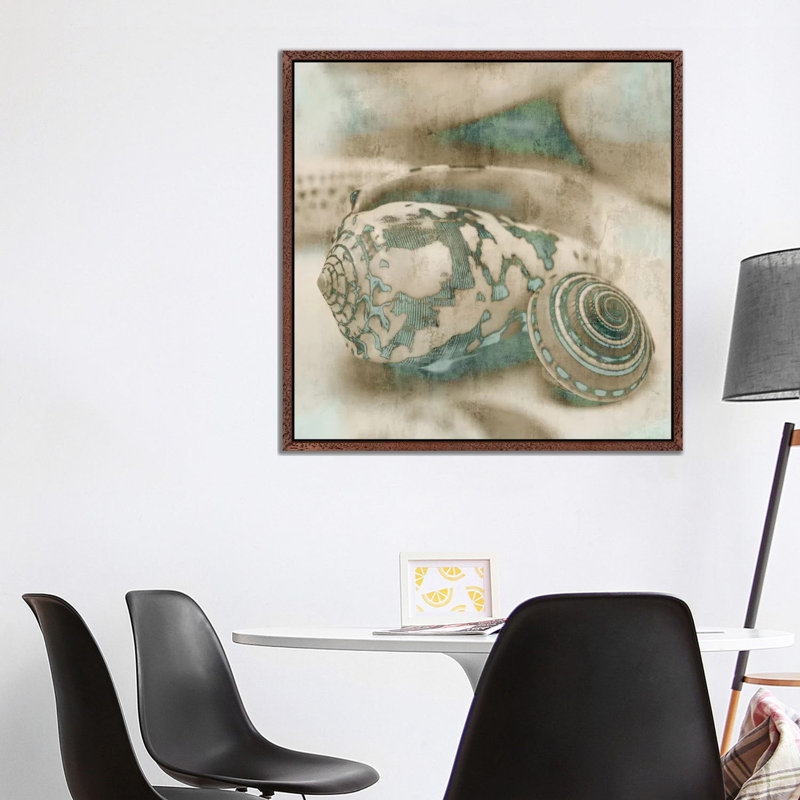 John Seba - Print on Canvas, 93.98 cm H x 93.98 cm W, Classic Wood Floater Framed