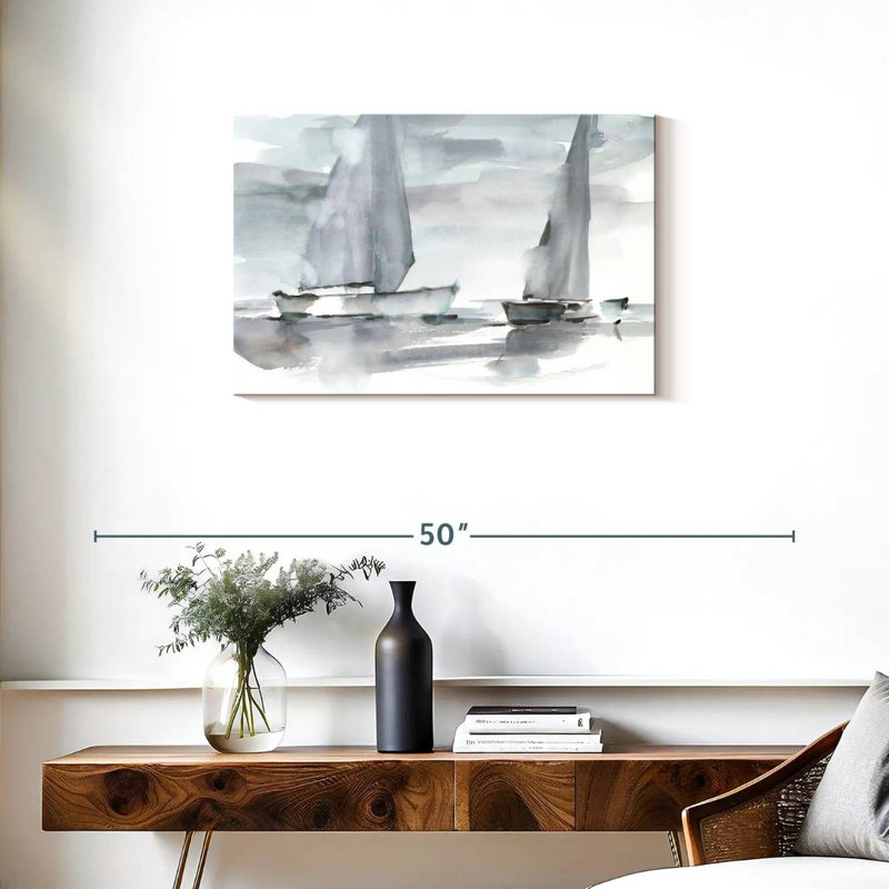 Mehar Misty Sails I, 20" H x 30" W