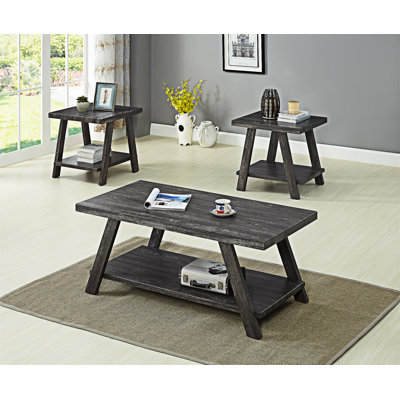 Coffee Table And  End Tables Set