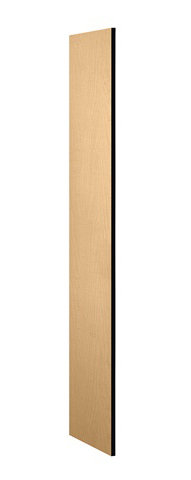 Panneau latéral sans capot incliné, H 76 po x l 21 po x P 0,75 po, Érable