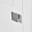 Meuble-lavabo simple de 91 cm (36 po) avec lavabo en céramique, tiroirs et armoire, fermeture amortie, style traditionnel, salle de bain-1232379218