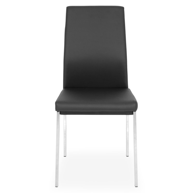 Camy Upholstered Dining Chair, Black