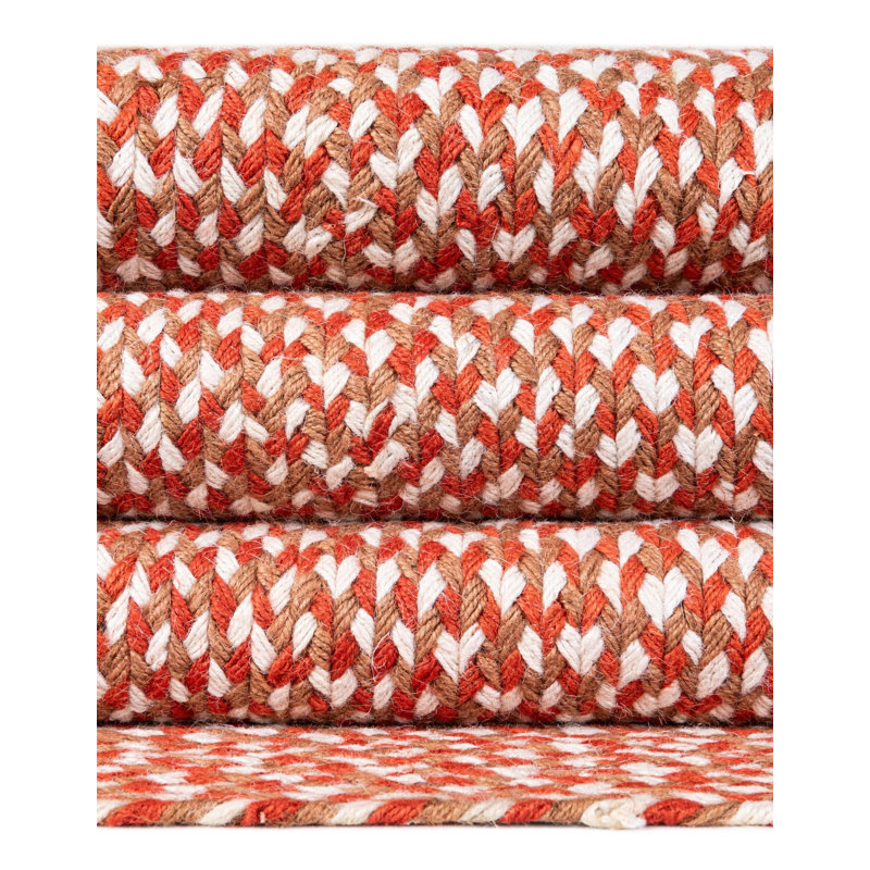  Tapis en jute tressé Tweed, Rectangle 2 po x 3 pi 1 po