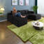 Canapé modulaire en velours côtelé 95 pouces Compression Cloud
