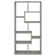 Tello 8-shelf Geometric Bookcase