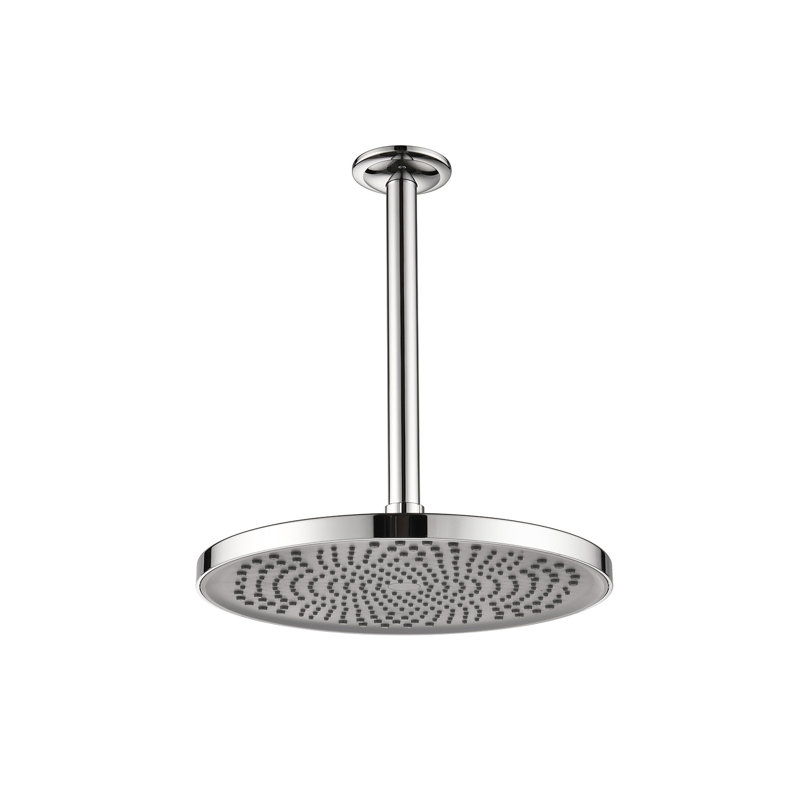 Pomme de douche pluie 2 GPM GPM, Chrome