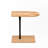 Ceilia C-shaped Oval End Tables with Slots