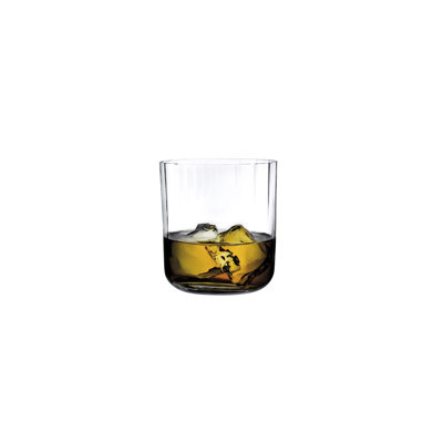Neo 12.85 oz. Lead Free Crystal Whisky Glasses, Set of 2