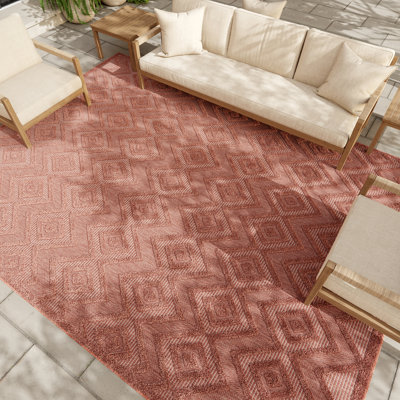 Tapis intérieur / extérieur à motif de losanges / intérieur fondé Select Foundry Select