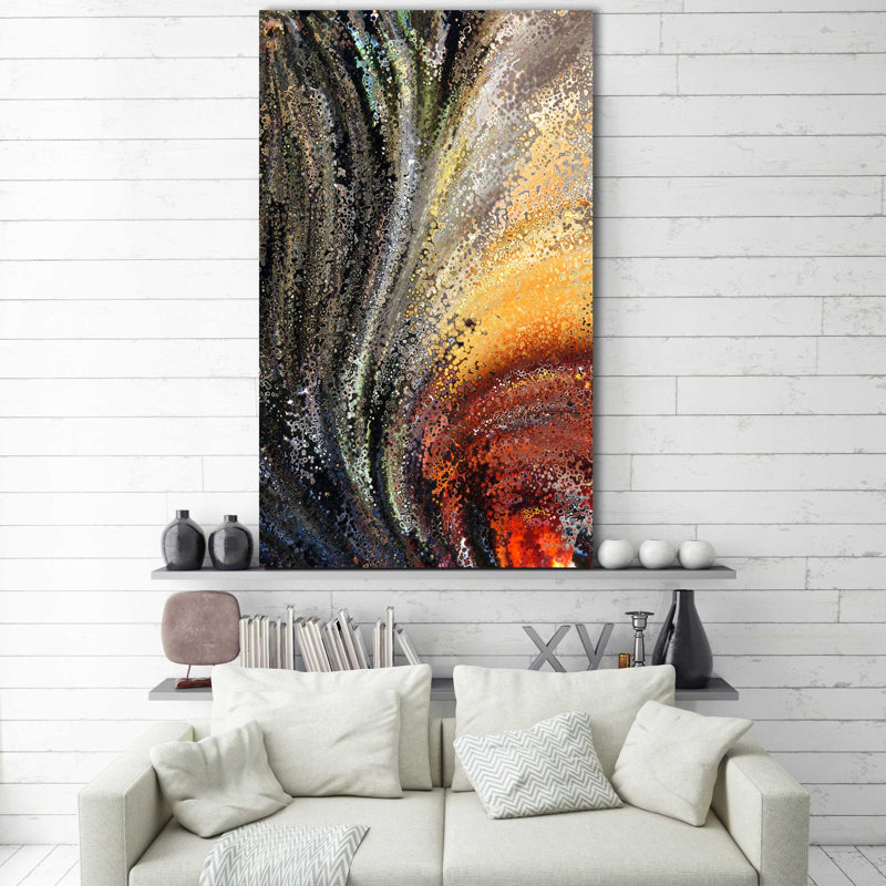«Psalm 103: 19 God Is In Control (Square)» par Mark Lawrence, reproduction sur acrylique, H 30 po x l 18 po x P 1 po