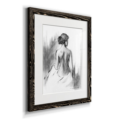 " Soft Silhouette IV " Painting Print