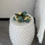 Tabouret de jardin en céramique 17,25 "H