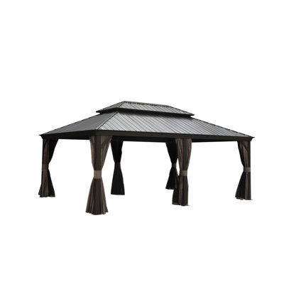 Heavy-Duty Pavilion Gazebo – Spacious & Secure