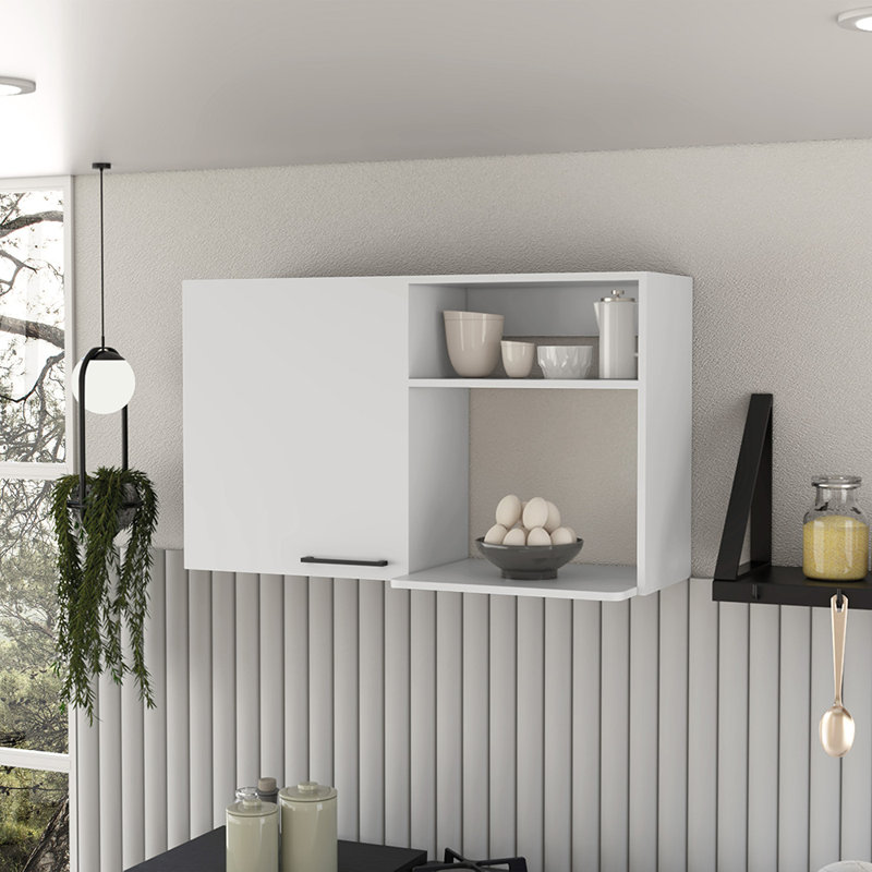 Armoire murale de cuisine Brislington, Burwood, blanc, largeur x 39,3