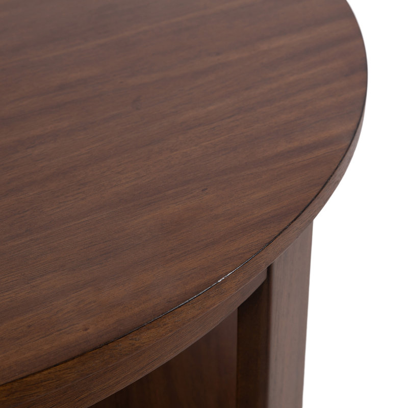 Table basse Aamnah Prayash, Noyer brun