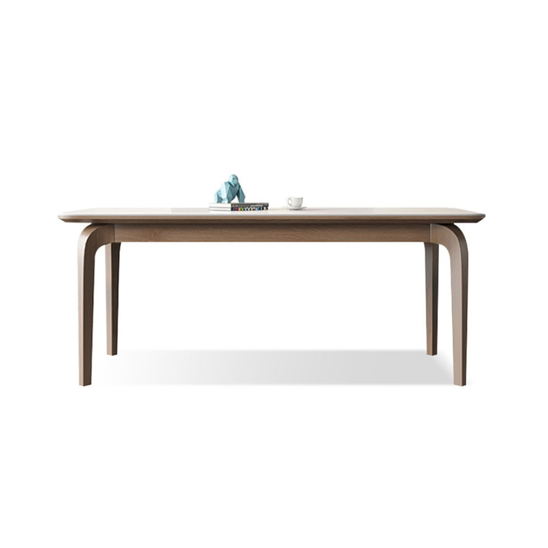 Picture color Rectangular Sintered Stone tabletop Dining Table, 29.53"H x 55.12"L x 31.5"W