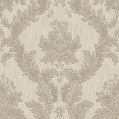 10m x 53cm 3D Embossed Matte Wallpaper Roll