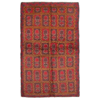 Windley Red Rug 3'8" x 6'0"