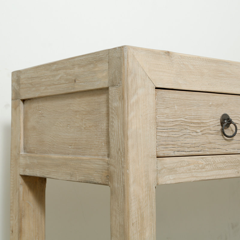 110'' W Solid Wood Console Table