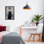 Cadre flottant classique avec détails modernes Audrey, design par Lucille Lee