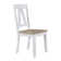 Keswick Slat Back Side Chair in White