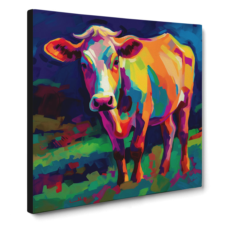 Cow Fauvism No.2 - No Frame Print