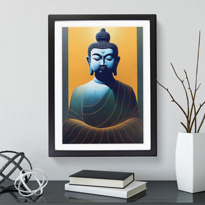 Balanced Buddha - Single Picture Frame Print