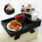 Multi-Function Sofa Arm Tray Table With 360° Rotating Phone & Tablet Holder, Non-Slip Drink Holders, Adjustable Design For Couch, Eating, Working And Watching TV