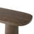 Miguel Yetter Dining Table-Rustic Brown Oak Veneer
