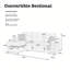 90" Velvet Convertible Sleeper Sectional Sofa With Storage Chaise,Pull Out Bed Couch With Nailhead And Pillows-1317239127