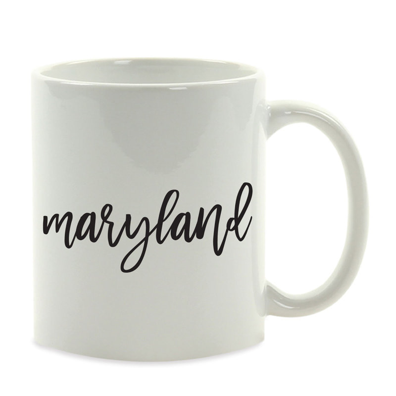 Ceramic Coffee Mug, Maryland