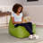 Trule Juniper Premium Faux Leather Classroom Bean Bag Chair-1834417087
