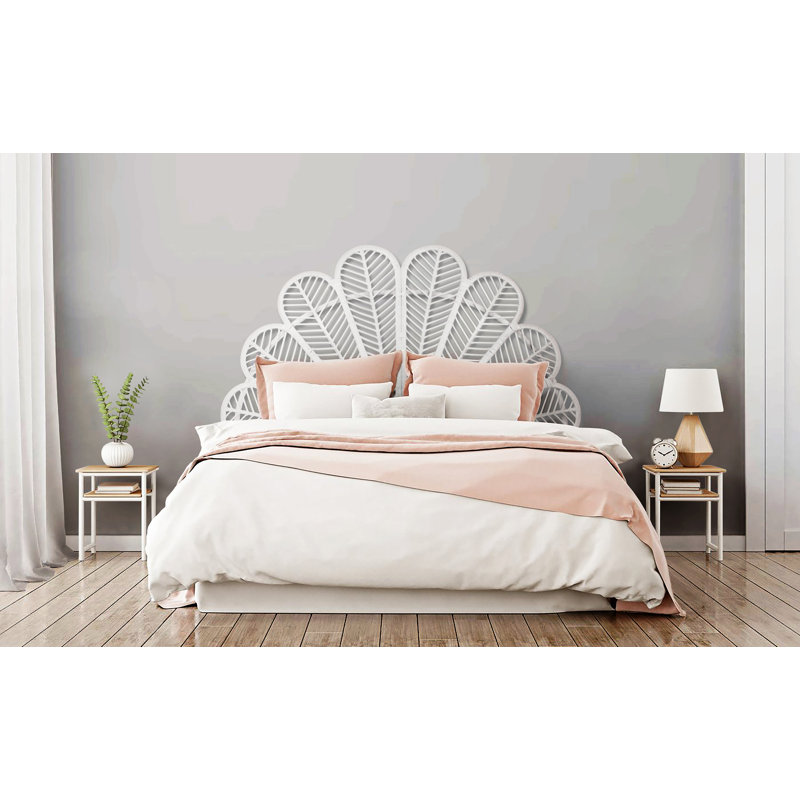Rubin Headboard, Double (4'6), White