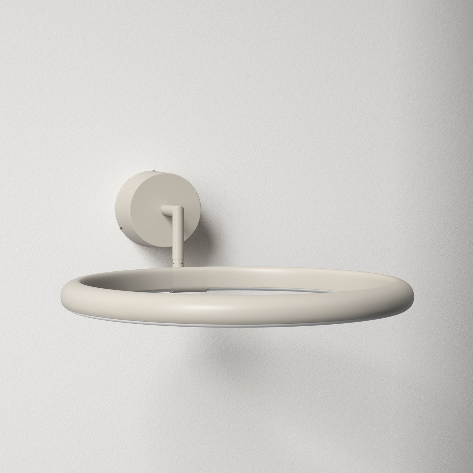 Ronak Dimmable Armed Sconce, Matte White