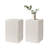 14 "W Square Concrete Side Table