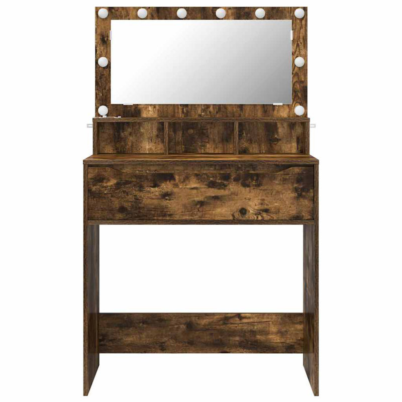 Dressing Table, Smoked Oak