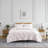 Pinch Pleated, Pintuck Duvet Cover Set with matching shams-227736026-227736025