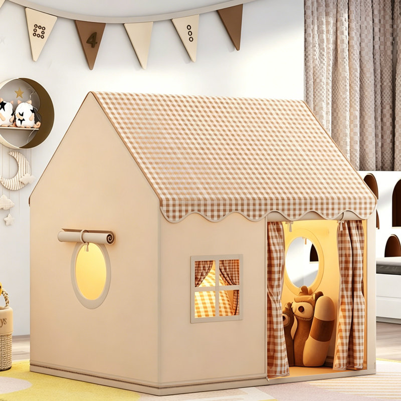 Cabane de jeu pour enfants avec support en PVC