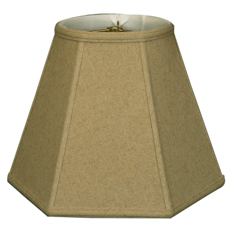 Linen Empire Lamp Shade, Beige, 11" H x 14" W x 14" D
