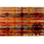 « orange floral burst » par parvez taj,, reproduction d’art sur toile tendue-14230599