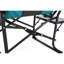 Chaise de camping pliante portative bleue - robuste avec table d'appoint pour pique-nique, pêche à la plage, pelouse-58980673