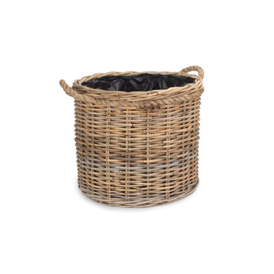 Rattan Planter Basket with Lining