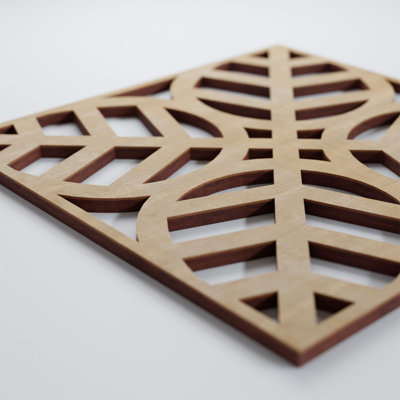 Panneaux muraux décoratifs en bois Garland
