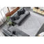 Tapis gris élégant (6,6 x 9,5 pi), 100% polypropylène, d'une hauteur de poils de 11 mm | Tissé à la machine avec une base en coton / jute durable, 89600 points de fil | Facile à nettoyer, parfait pour le salon et la chambre à coucher-450030089