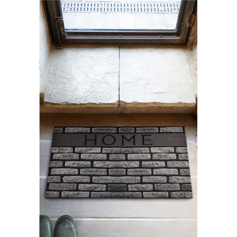 Durable PVC Doormat, Non-Slip Underside, 15.7 x 23.6 inches | 100% PVC Material, Machine Washable at 86°F | Perfect for Indoor & Outdoor Use, Easy to Clean, Stylish & Functional Welcome Mat