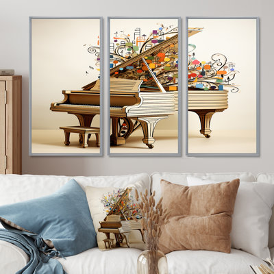 Jolley - Piano Wall Art Set